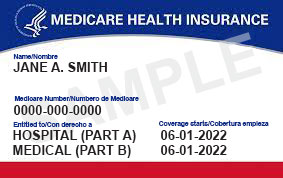 Sample Medicare Health Insurance Card